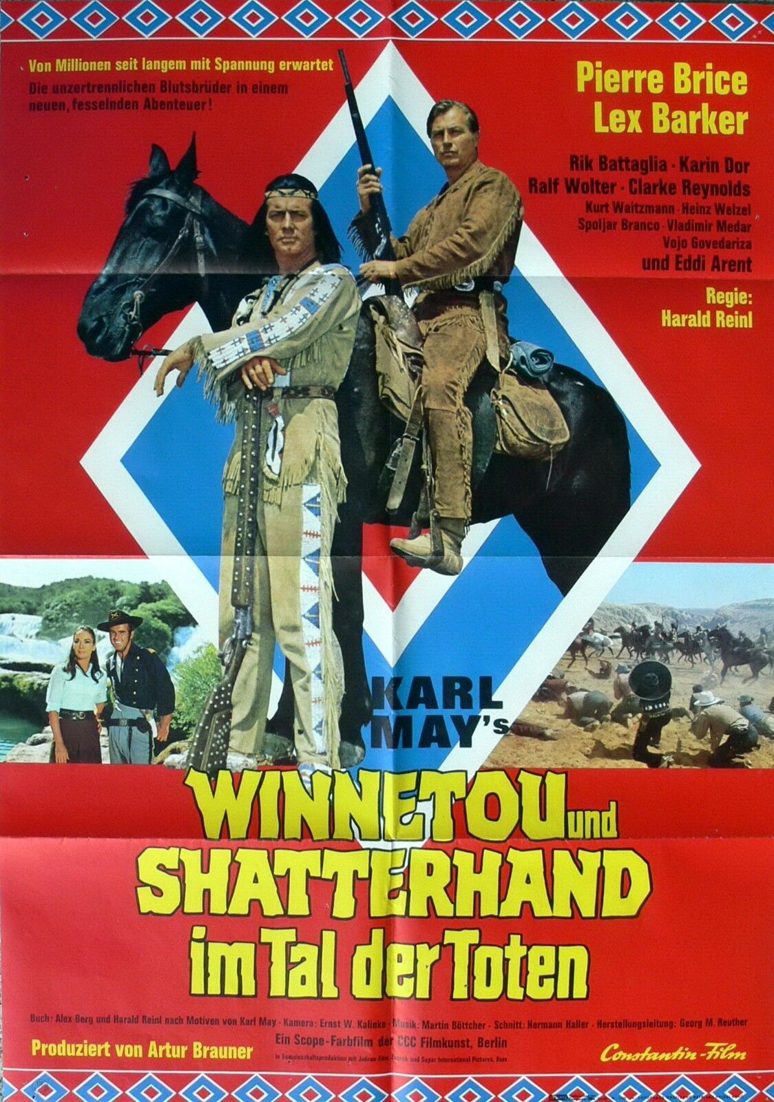 WINNETOU UND SHATTERHAND IM TAL DER TOTEN